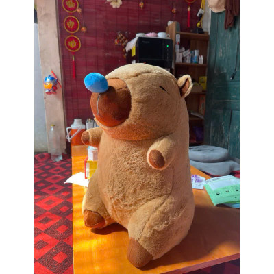 Gấu bông Chuột Capybara Thú nhồi bông Capybara Bộ trưởng Bộ Ngoại Giao đáng yêu 23cm Thú Bông Quà Tặng