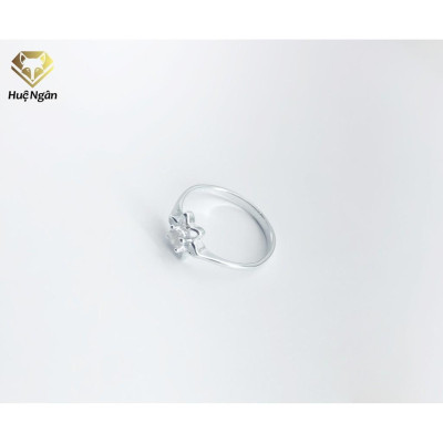Nhẫn bạc Ý 925 Huệ Ngân - Bông Hoa Xinh Xắn TJ028 (li tay nhỏ)