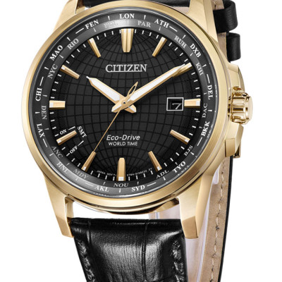 Đồng Hồ Nam Citizen Dây Da BX1008-12E - Mặt Đen (Sapphire)