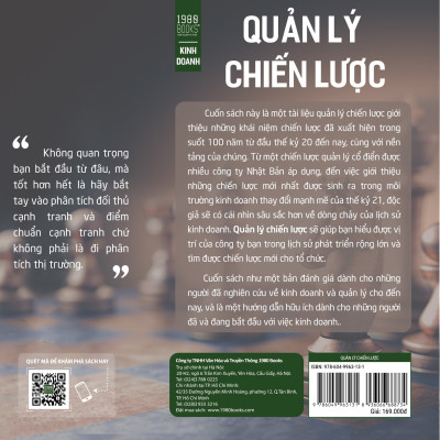 Quản Lý Chiến Lược - Bật Mí 50 Bí Quyết Kinh Doanh Thành Công Của Người Nhật