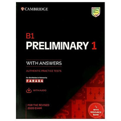 B1 Preliminary 1 For The Revised 2020 Exam Student