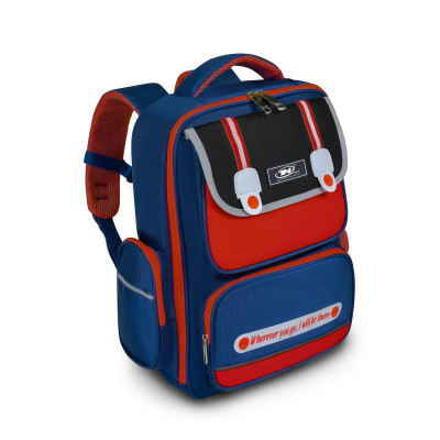 Balo học sinh TNBags Smart Red TN.B3110