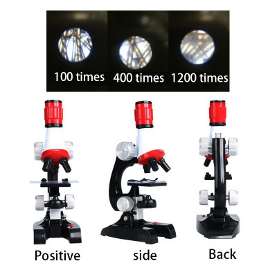 Bộ Kính Hiển Vi Trẻ Em Science Microscope 400x-1200x - Hàng Nhập Khẩu