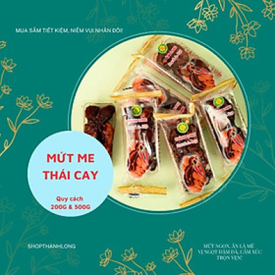 Mứt Me Thái Sấy Khô Cay Thơm Ngon Thành Long 200gr