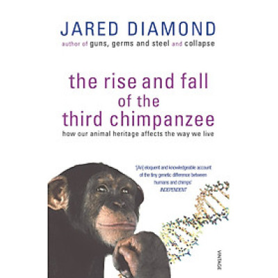Sách - The Rise and Fall of the Third Chimpanzee by Jared Diamond - Science/ Nonfiction in English