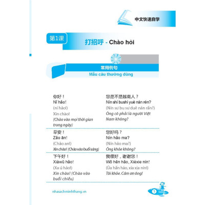 Sách - Tự Học Tiếng Trung Cấp Tốc - Kèm CD - Minh Thắng