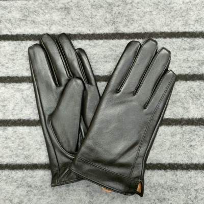 Bao tay da nam BHY8717 Găng tay nam da cừu. Tích hợp cảm ứng, Lót lông ấm