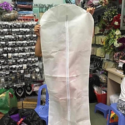 Phụ kiện cưới Giang túi treo váy cưới - váy đầm 1,7m 1 mặt trong một mặt vải không dệt