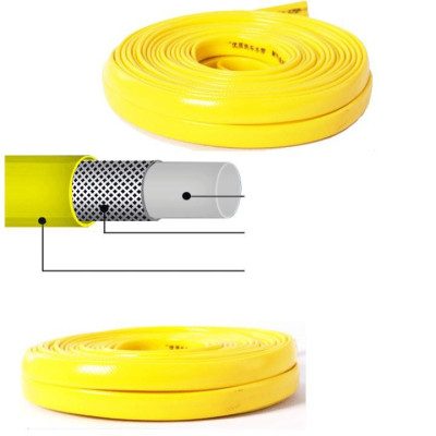 Bộ dây và vòi xịt rửa xe tưới cây tăng áp,vòi xịt rửa,vòi tưới cây 810-2621 (dây vàng- cút nối đen)