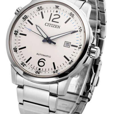 Đồng Hồ Nam Citizen Dây Thép Không Gỉ NJ0070-53A - Mặt Trắng (Sapphire)