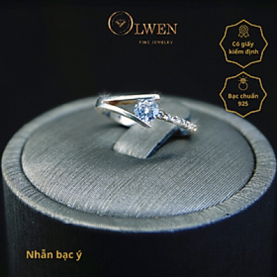 NHẪN BẠC Ý 925 OLWEN FINE JEWELRY - NM80
