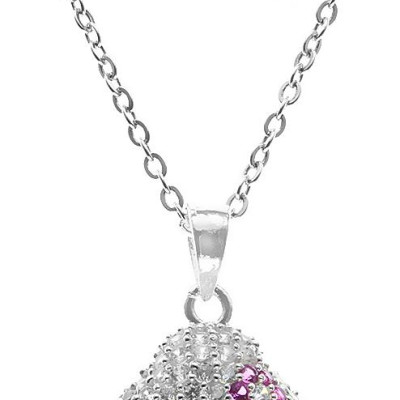 Dây Và Mặt Dây Chuyền Bạc Hiểu Minh DMD344 hình cây nấm