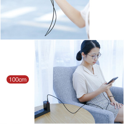 Cáp sạc  Baseus Cafule Micro USB 2.4A nhanh truyền dữ liệu tốc độ cao cho CAMKLF- Hàng chính hãng