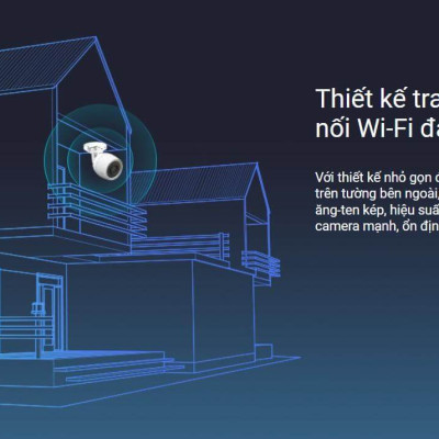 Camera IP Wifi Ezviz H3C 2MP Ngoài Trời Chuẩn Chống Nước IP67 - Hàng chính hãng