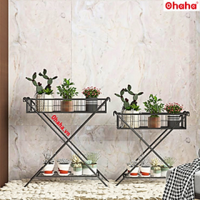 KỆ TRANG TRÍ PHÒNG KHÁCH SANG TRỌNG CAO CẤP OHAHA - KTT027