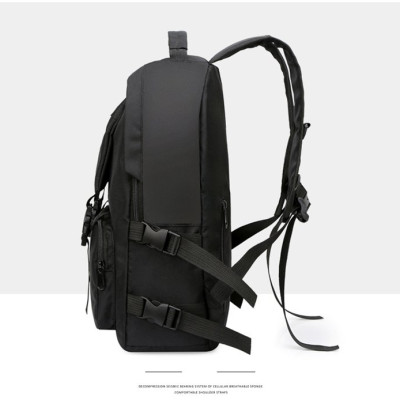 Combo Balo Ulzzang Hàn Quốc Và Túi Đeo Mini Praza - BL185DC095 (Đen)