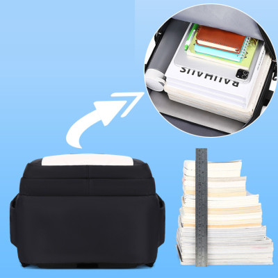 Balo thời trang phong cách Hàn Quốc dày dặn chống thấm nước dùng cho đi học, đi chơi - BEE GEE – BLTT9149