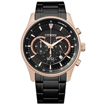 Đồng Hồ Nam Citizen Dây Thép Không Gỉ AN8196-55E - Mặt Đen
