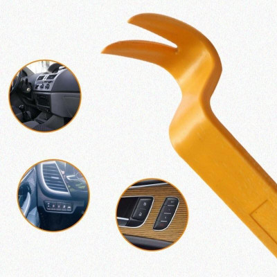 BỘ 4 DỤNG CỤ THÁO GỠ NỘI THẤT Ô TÔ BẰNG NHỰA tặng 1 THANH GHI SỐ THOẠI TRÊN XE Ô TÔ