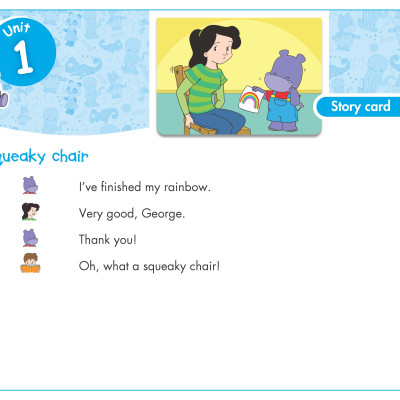 Tiếng Anh Amanda and Friends 2 Story cards