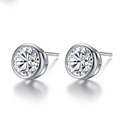 Hoa Tai Bạc Hiểu Minh HT183 Bạc ý