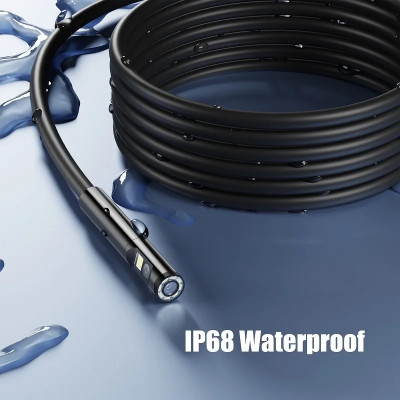 Camera Nội Soi Công Nghiệp HD1080P 2.0MP 8MM LED IP68 Chống Nước Kết Nối WIFI Không Dây Với Điện Thoại F300 - Hàng Nhập Khẩu