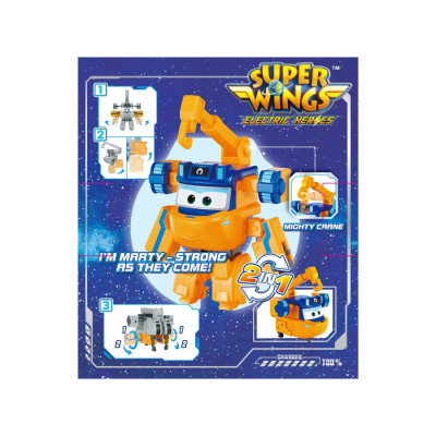 Đồ Chơi Robot Biến Hình Cỡ Lớn Marty Mạnh Mẽ SUPERWINGS YW780234