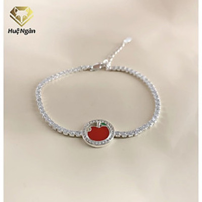 Lắc tay bạc 925 Huệ Ngân - Apple X15