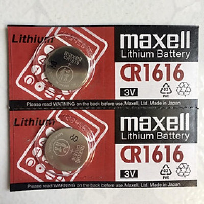Pin CR1616 Maxell 3V Hàng Chính Hãng Made in Japan 1 Viên