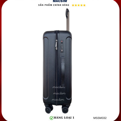 Vali cao cấp Macsim Smooire MSSM332 cỡ 24 inch màu đen hàng loại 1