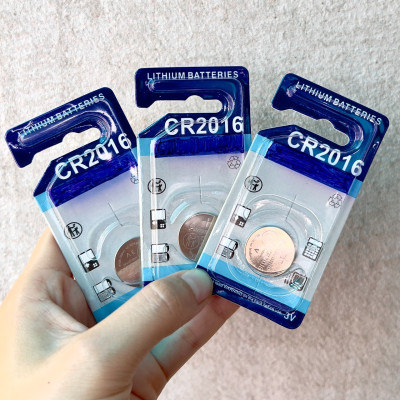 Pin CR2016 Hàng Nhật Bản Cao Cấp, Pin Cmos Cho Chìa Khoá Xe Máy, Ô tô, Thiết Bị Điện Tử