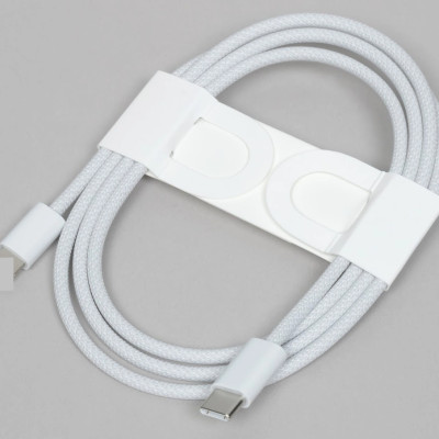Cáp sạc 2 đầu Type C cho iPhone 15 C18A bọc dù cao cấp, sạc nhanh, độ dài 1 mét ( hàng chính hãng)