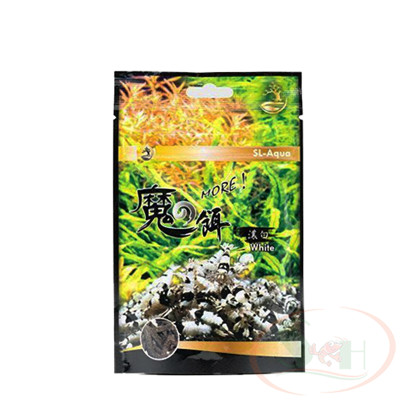 Thức ăn tép SL-Aqua MORE White Mineral Feed tăng màu sứ lột vỏ tôm tép cá cảnh thủy sinh