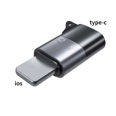 Đầu chuyển đổi Cho Micro Thu Âm Không Dây từ Type C sang Lightningg (i.phone) type c sang ios Jack Dây KHÔNG DÙNG CHO TAI NGHE - Hàng Nhập Khẩu