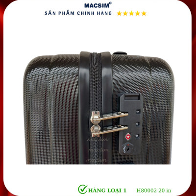 Vali cao cấp Macsim Hanke MSH80002 size 29inch màu đen - Hàng loại 1