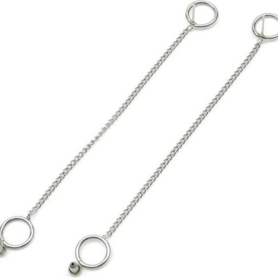 Khuyên tai nam vòng tròn xích dài BTS cực chất (1 chiếc)