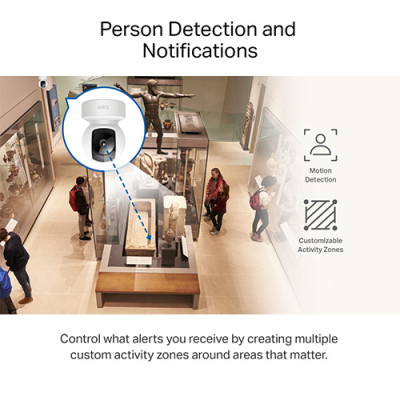 Camera trong nhà TP-Link Tapo Pan/Tilt Home Security Wifi 2K C212 - Hàng chính hãng