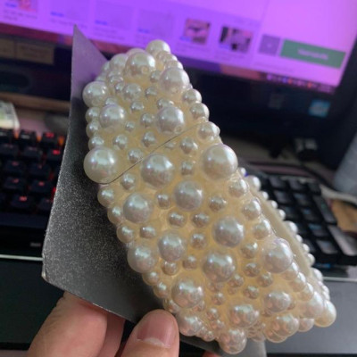 Băng đô hạt trai cài tóc cô dâu GiangPKC