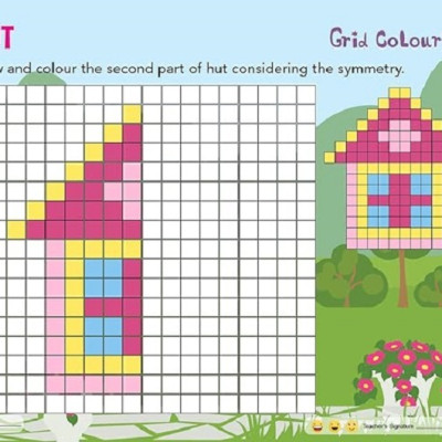 Art and Craft Activity Book 4 for 7-8 Year old kids with free craft material