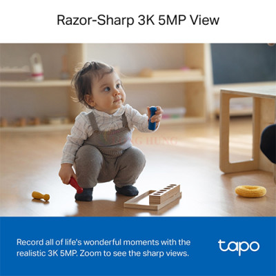 Camera trong nhà TP-Link Tapo AI Pan/Tilt Home Security Wifi 3K C230 - Hàng chính hãng