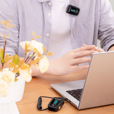 Micro Thu Âm Không Dây Saramonic Blink500 ProX B1 - Công Nghệ 2.4GHz - Độ Trễ 8ms -  Hàng Chính Hãng