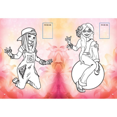 Sách - Dán Hình & Tô Màu Sticker Girl Fashion Nhà Thiết Kế Tài Ba - Tập 5 - Minh Thắng