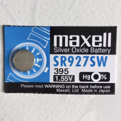 Pin Maxell Nhật Bản SR927SW / 395 / G7 Hàng Chính Hãng Made in Japan