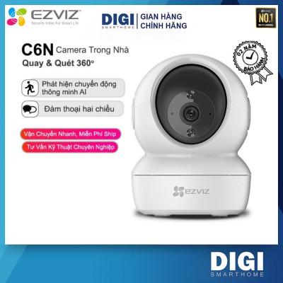 Camera Wifi Ezviz C6N 2Mpx Full HD- xem và đàm thoại 2 chiều trên điện thoại - Hàng chính hãng