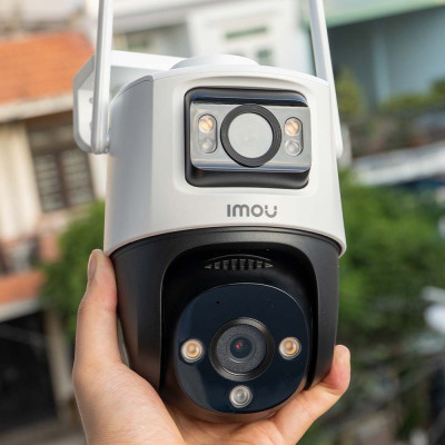 Camera Wifi 2 Mắt ngoài trời Imou Cruiser Dual 6MP IPC-S7XP-6M0WED hàng chính hãng