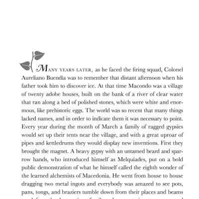 One Hundred Years of Solitude (P.S.)