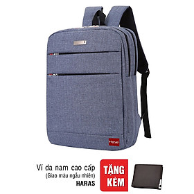 Balo Laptop 15.6" HARAS HRTK099VN (43 x 13 cm) + Tặng Ví Nam