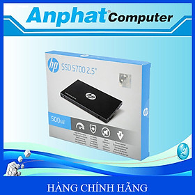 Ổ cứng SSD hiệu HP Model S700 500G SATA3 2.5" - Hàng Chính Hãng