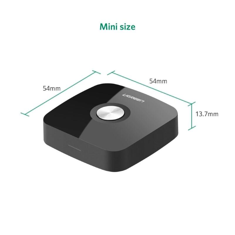 Ugreen UG30444CM122TK BT 4.1 màu Đen Bộ nhận âm thanh Bluetooth chuẩn 3.5mm - HÀNG CHÍNH HÃNG