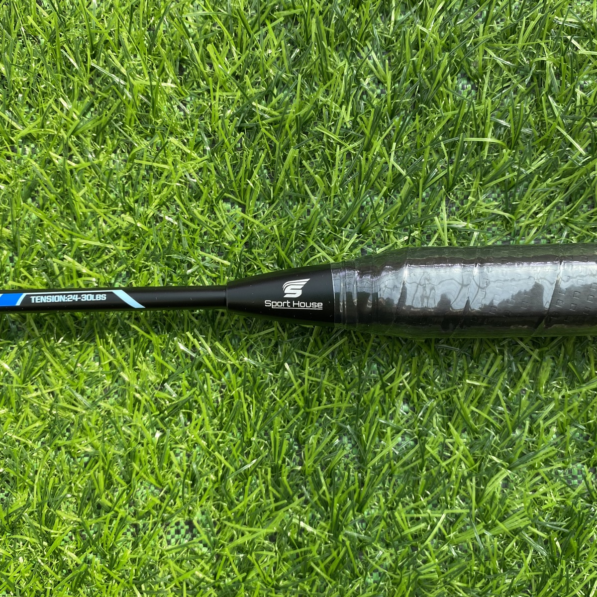 Vợt Cầu Lông SPORTHOUSE MK2 Màu Đen Chính Hãng 5U Kéo Max 15kg (Bảo Hành 6 Tháng)